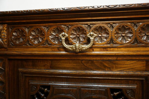 STARA RZEŹBIONA KOMODA BRETOŃSKA FRANCJA