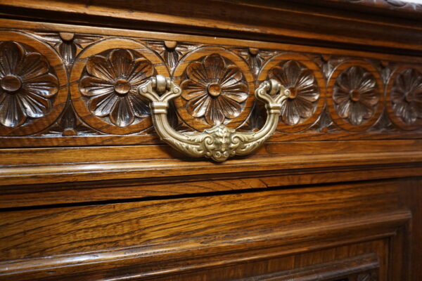 STARA RZEŹBIONA KOMODA BRETOŃSKA FRANCJA