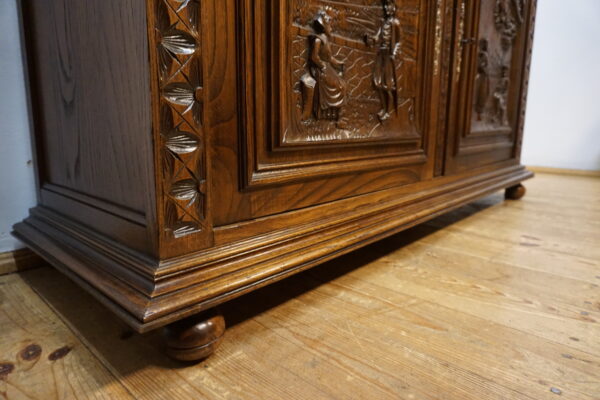 STARA RZEŹBIONA KOMODA BRETOŃSKA FRANCJA