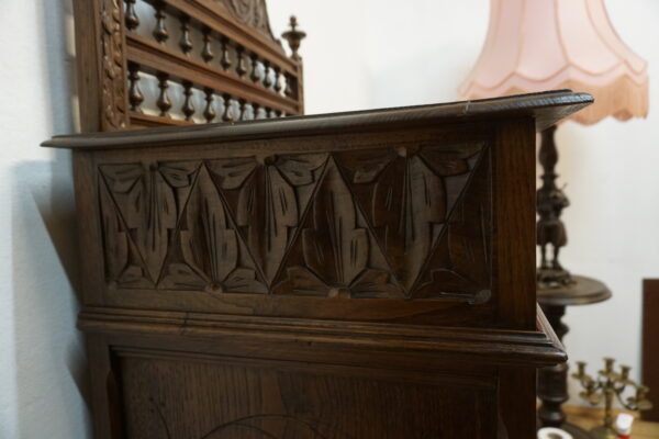 STARA RZEŹBIONA NIESPOTYKANA WYSOKA SZAFKA KOMODA BRETOŃSKA FRANCJA