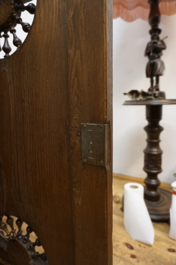 STARA RZEŹBIONA NIESPOTYKANA WYSOKA SZAFKA KOMODA BRETOŃSKA FRANCJA