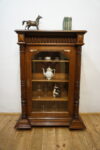 STARA EKLEKTYCZNA Dębowa Biblioteczka / Witryna Gabinetowa UNIKAT