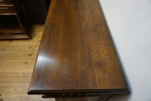 STARA EKLEKTYCZNA Dębowa Biblioteczka / Witryna Gabinetowa UNIKAT