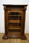STARA EKLEKTYCZNA Dębowa Biblioteczka / Witryna Gabinetowa UNIKAT