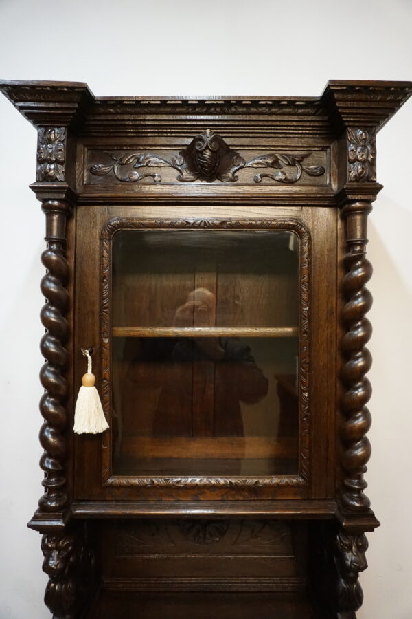 STARY NIESPOTYKANY KREDENS MYŚLIWSKI szer-86cm