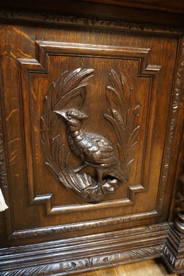 STARY NIESPOTYKANY KREDENS MYŚLIWSKI szer-86cm