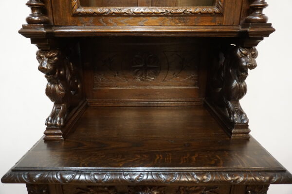 STARY NIESPOTYKANY KREDENS MYŚLIWSKI szer-86cm