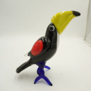 Szklana Figurka Tukana TUKAN – 23 cm