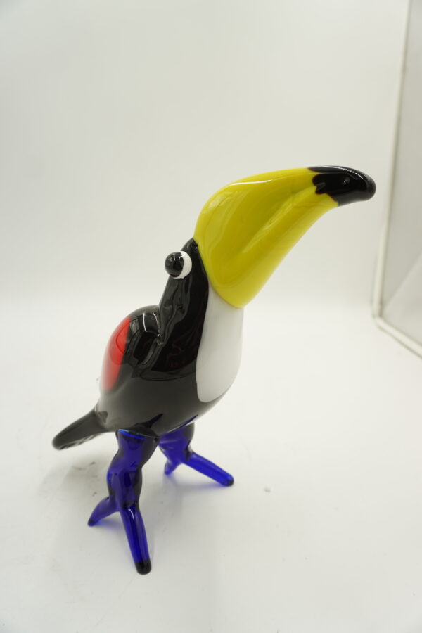 Szklana Figurka Tukana TUKAN – 23 cm