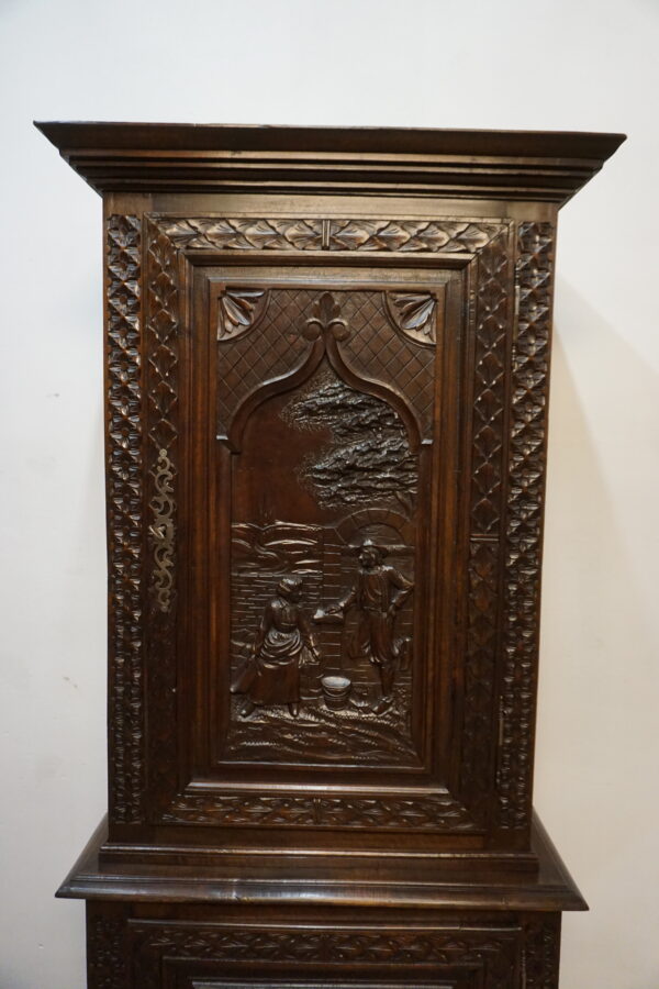 STARY KABINET BRETOŃSKI BAREK RZEŹBIONY FRANCJA