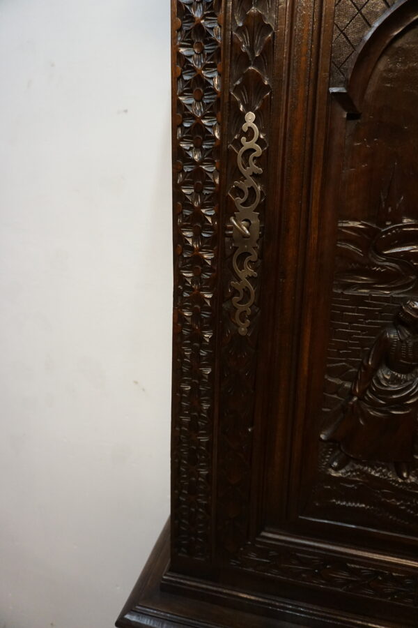 STARY KABINET BRETOŃSKI BAREK RZEŹBIONY FRANCJA