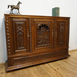 NIESPOTYKANA PŁYTKA RZEŹBIONA KOMODA BRETOŃSKA FRANCJA