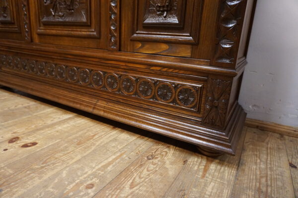 NIESPOTYKANA PŁYTKA RZEŹBIONA KOMODA BRETOŃSKA FRANCJA