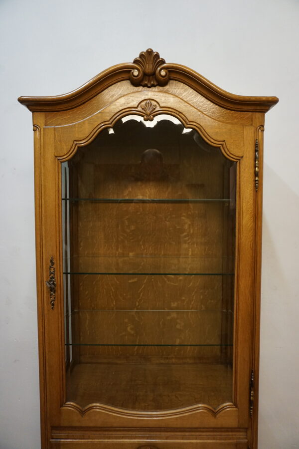 DEKORACYJNA WITRYNA SERWANTKA LUDWIK DĄB FRANCJA