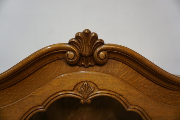 DEKORACYJNA WITRYNA SERWANTKA LUDWIK DĄB FRANCJA