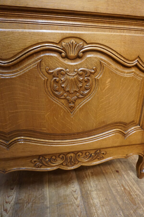 DEKORACYJNA WITRYNA SERWANTKA LUDWIK DĄB FRANCJA