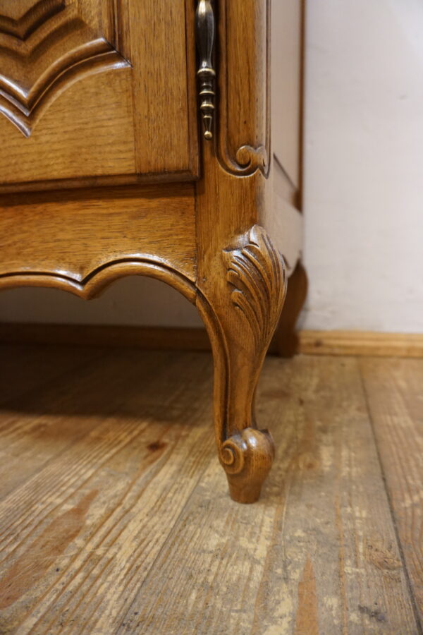 DEKORACYJNA WITRYNA SERWANTKA LUDWIK DĄB FRANCJA