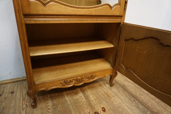 DEKORACYJNA WITRYNA SERWANTKA LUDWIK DĄB FRANCJA