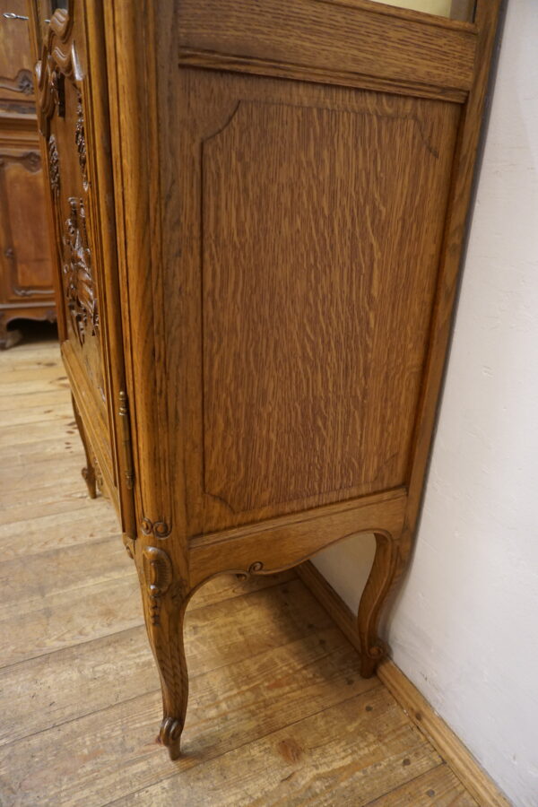 DEKORACYJNA WITRYNA SERWANTKA LUDWIK DĄB FRANCJA 2