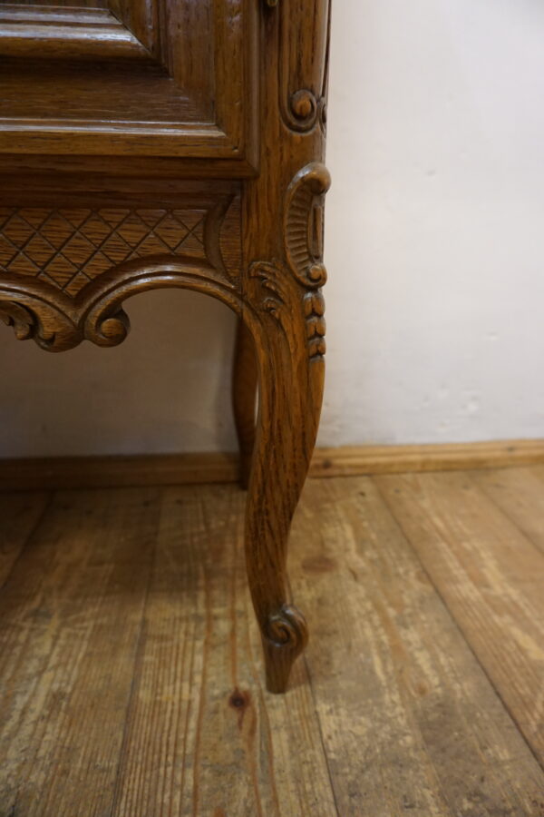 DEKORACYJNA WITRYNA SERWANTKA LUDWIK DĄB FRANCJA 2