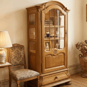 DEKORACYJNA WITRYNA SERWANTKA GABLOTA LITY DĄB