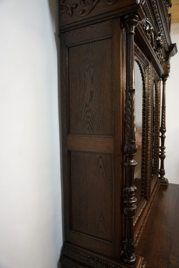 Monumentalny Kredens Biblioteczny Neorenesans – XIX wiek WYS 300cm