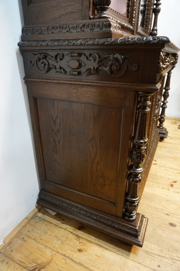 Monumentalny Kredens Biblioteczny Neorenesans – XIX wiek WYS 300cm