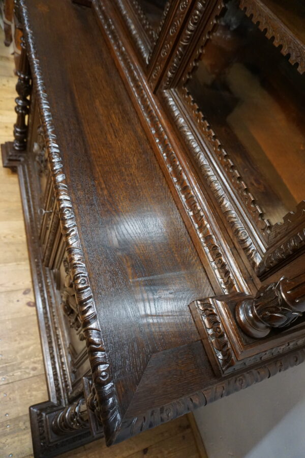 Monumentalny Kredens Biblioteczny Neorenesans – XIX wiek WYS 300cm