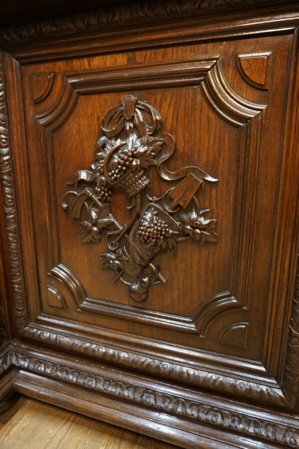 Monumentalny Kredens Biblioteczny Neorenesans – XIX wiek WYS 300cm