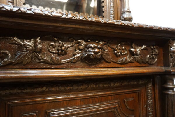 Monumentalny Kredens Biblioteczny Neorenesans – XIX wiek WYS 300cm