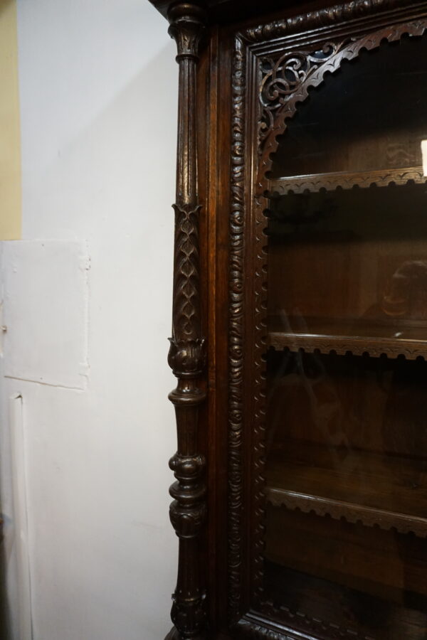 Monumentalny Kredens Biblioteczny Neorenesans – XIX wiek WYS 300cm