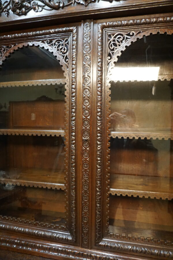 Monumentalny Kredens Biblioteczny Neorenesans – XIX wiek WYS 300cm