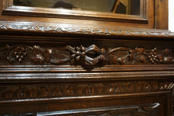 STARY NIESPOTYKANY KREDENS BIBLIOTECZKA NEORENESANS szer-94,5