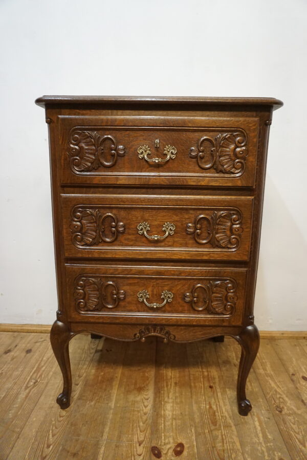 DĘBOWA KOMODA LUDWIK Z SZUFLADAMI