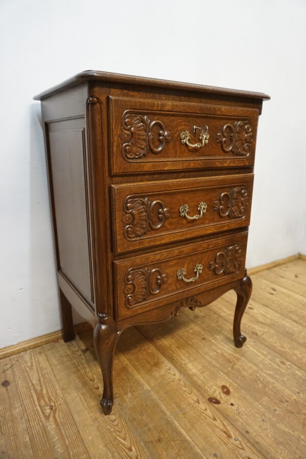 DĘBOWA KOMODA LUDWIK Z SZUFLADAMI