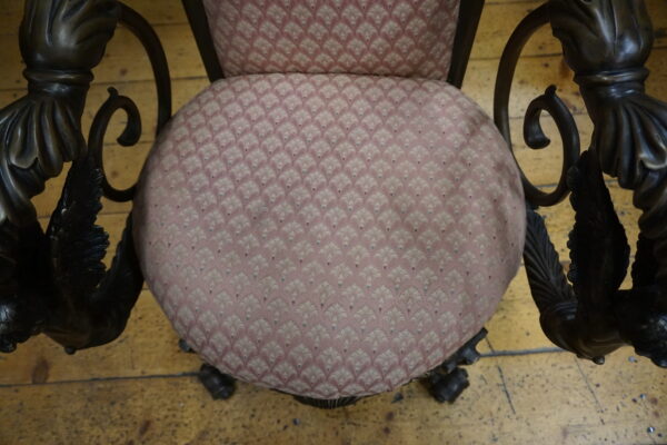 UNIKAT Fotel z Brązu ANIOŁY – Arcydzieło