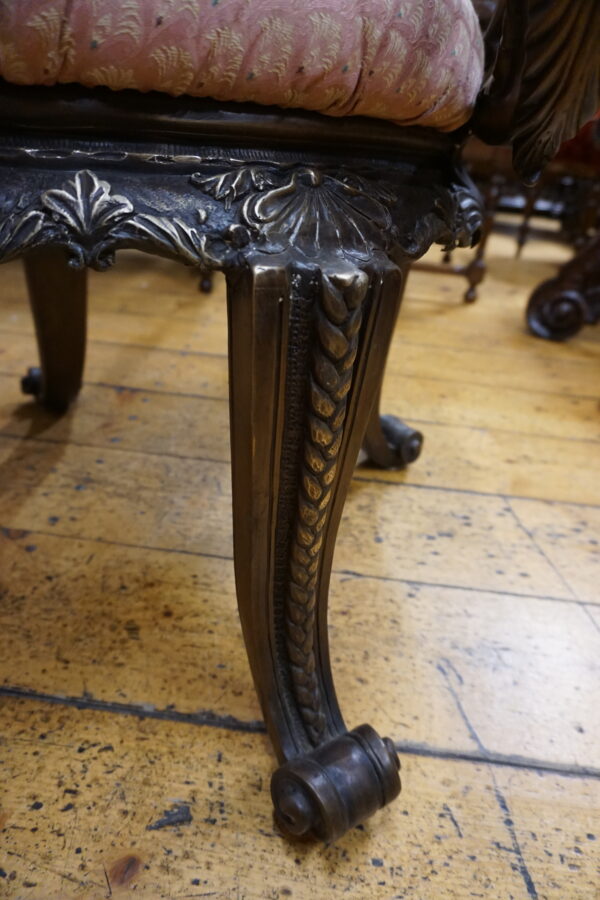 UNIKAT Fotel z Brązu ANIOŁY – Arcydzieło