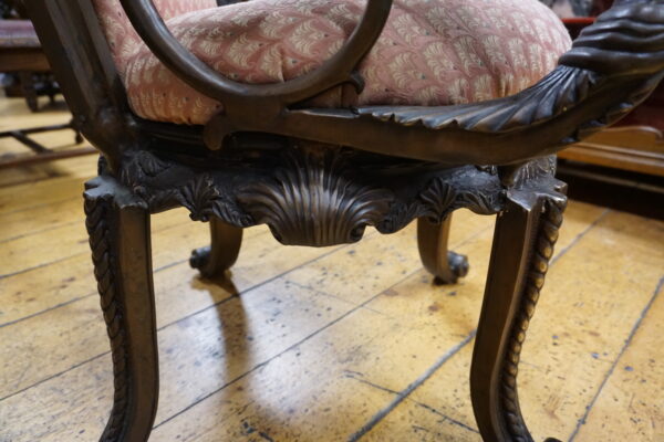 UNIKAT Fotel z Brązu ANIOŁY – Arcydzieło