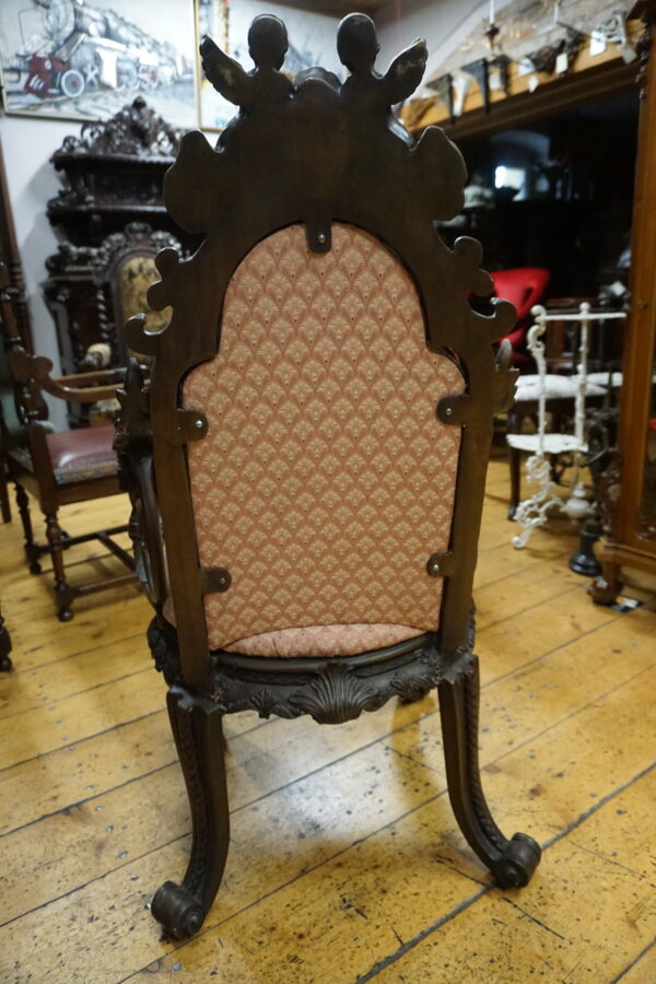 UNIKAT Fotel z Brązu ANIOŁY – Arcydzieło