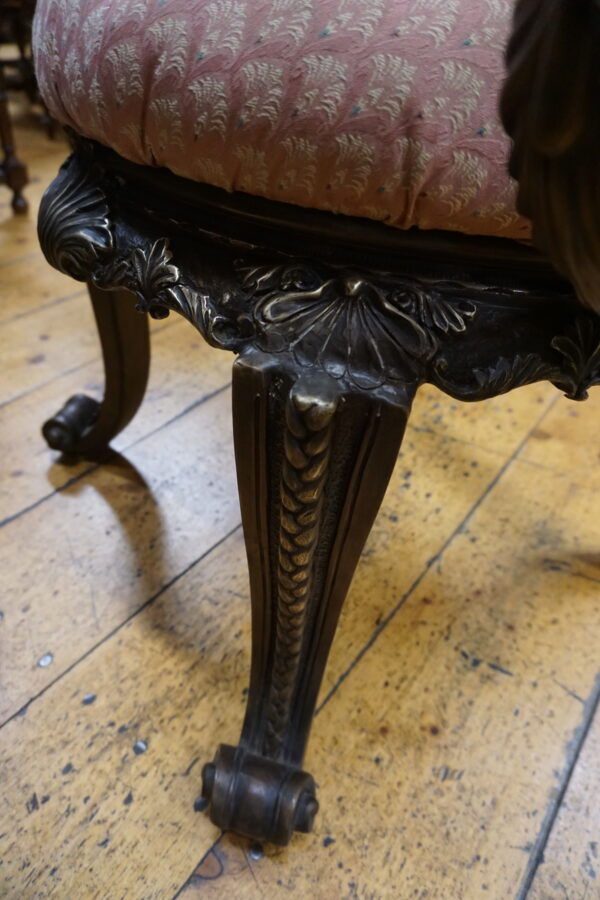 UNIKAT Fotel z Brązu ANIOŁY – Arcydzieło