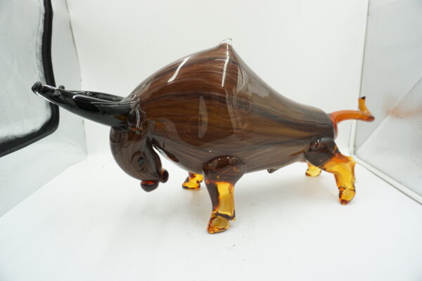 Figura Szklana – Gigantyczny Byk 74cm GIEŁDA PREZENT
