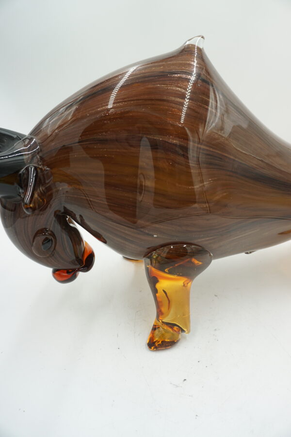 Figura Szklana – Gigantyczny Byk 74cm GIEŁDA PREZENT