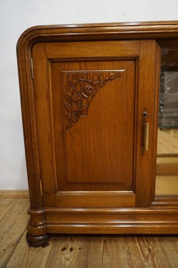 Niespotykana Niska Komoda - SECESJA POD TV FRANCJA 177cm