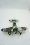 Dekoracyjny Model Metalowy – Samolot Wojskowy