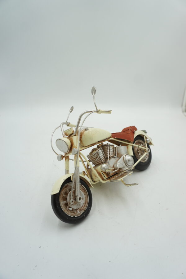 Dekoracyjny Model Metalowy – Motocykl Chopper