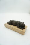 Figura z Brązu – Leżący Mops / Buldog