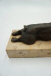 Figura z Brązu – Leżący Mops / Buldog