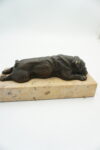 Figura z Brązu – Leżący Mops / Buldog