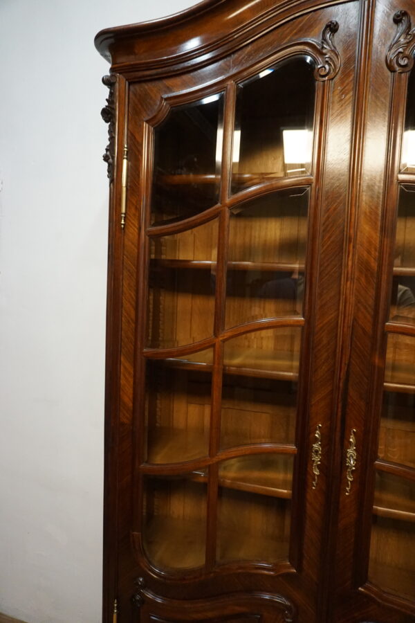 Francuska Biblioteka Dwudrzwiowa Palisander Ludwik