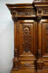 Stary Pałacowy Kabinet - Kredens Neorenesans Francja Figura Diabła